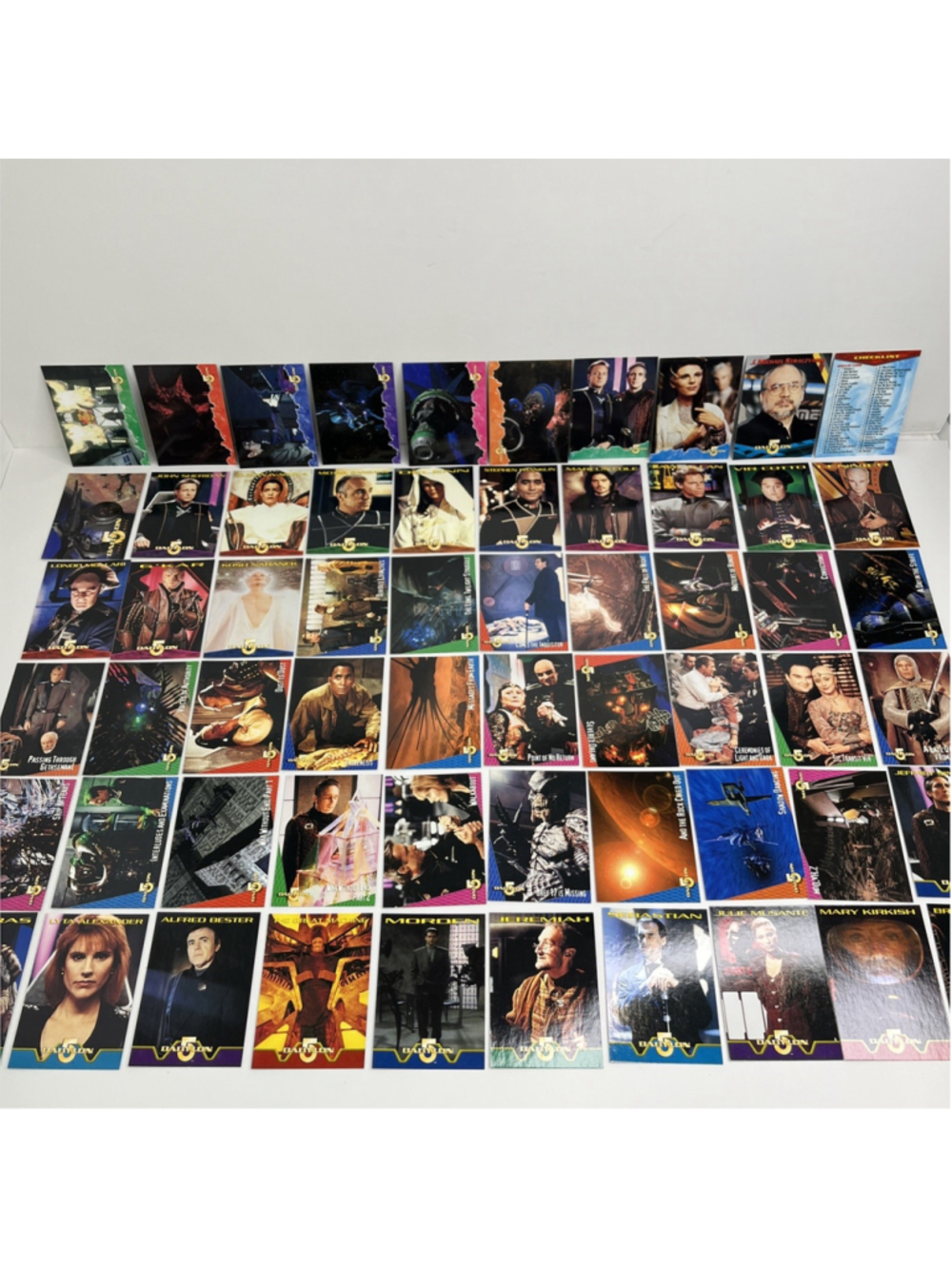 Babylon 5 Trading Cards 1 - 60 1996 Warner Bros. Skybox International USA